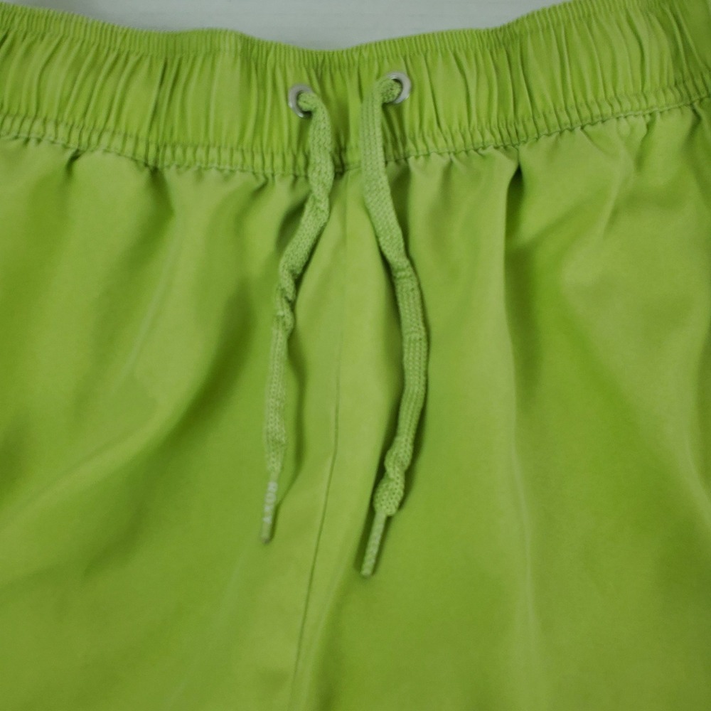 Roxy Boardies Lime Green Swim Board Shorts Womens Medium Drawstring Pockets - Picture 8 of 8